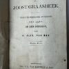 Adriaan Brouwer en Joost Graasbeek. Oorspronkelijk blijspel met zang, in één bedrijf. 3e druk. Amsterdam, Wed. J.C. van Kesteren & Zoon, 1863.