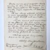[Manuscript 1861] Letter of J. (?) Dirks to F.W. Conrad, d.d. Gorinchem 1861, manuscript, 1 p.
