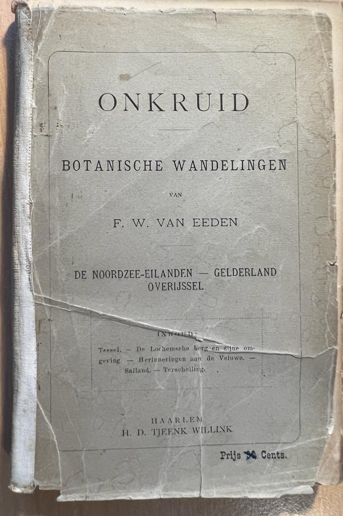 Onkruid. Botanische wandelingen. Eerste deel: Kennemerland. Tweede deel: De Noordzee-eilanden, Gelderland, Overijssel. 2 delen , Haarlem: H.D. Tjeenk Willink, 1886, 8 + 214 + 240 pp..