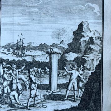 [Fishing, Greenland 1720] Bloeyende opkomst der aloude en hedendaagsche Groenlandsche visschery (...) Met bijvoeging van de walvischvangst (...) door A. Moubach. Amsterdam, Oosterwyk, 1720, (36)+330+(14) pp. .