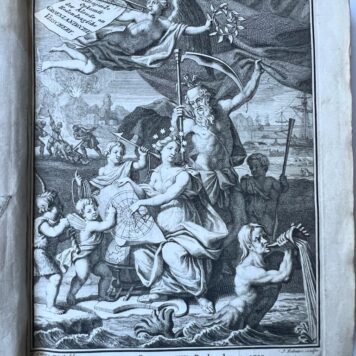[Fishing, Greenland 1720] Bloeyende opkomst der aloude en hedendaagsche Groenlandsche visschery (...) Met bijvoeging van de walvischvangst (...) door A. Moubach. Amsterdam, Oosterwyk, 1720, (36)+330+(14) pp. .