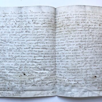 [Charter on parchment, Belgium, 1657] Deed of transport (Acte van transport) d.d. 30-7-1657 