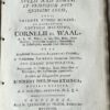 Specimen iuridicum inaugurale, exhibens observationes [...] Groningen N. Veenkamp en zoon 1807