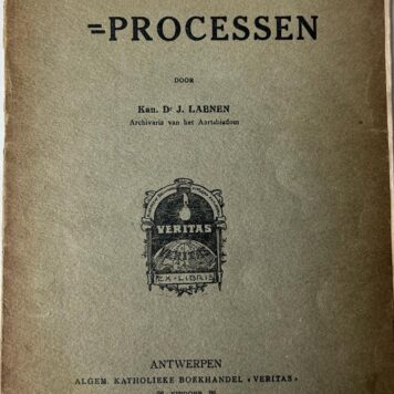[Witchcraft, heks, witch hunt 1914] Heksen-processen, Antwerpen, Veritas, 1914.