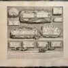 [Antique print, etching, Piranesi] Iscrizioni, e Frammenti della Stãza sepolcrale vicina a quella di L. Arrunzio. (Inscriptions and fragments from the tomb chamber near L. Arruntius), published 1756-1784, 1 p.