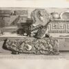 [Antique print, etching, Piranesi] Urna di marmo col suo Coperchio ritrovata dentro al Mausoleo di Cecilia Metella.(Marble urn now in Palazzo Farnese), published 1756-1784, 1 p.