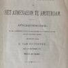 Het hooger onderwijs en het Athenaeum te Amsterdam [...] Amsterdam B. van der Land 1873