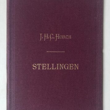 Stellingen [...] Leiden S.C. van Doesburgh 1873