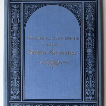 Delicta reticentiae. Academisch proefschrift [...] Leiden P. Somerwil 1884