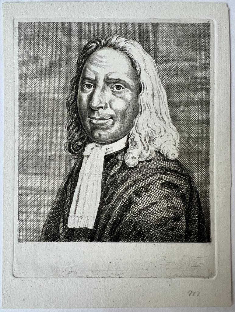 [Antique print, portrait, portret. stipple engraving and etching] Portrait of Albert Cuyp or Richard Brakenburg, 1 p.