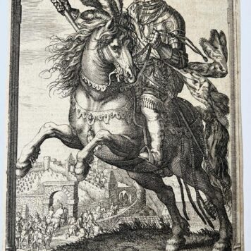 [Antique print, etching, 1612] JOANNES AUSTRIACUS CAROLI V. IMPERATORIS FILIUS ... [Juan I of Austria (1547-1578)/ Juan (Jan) van Oostenrijk], published 1612, 1 p.