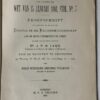 Eenige opmerkingen naar aanleiding der wet van 15 januari 1886 [...], proefschrift [...] Nijmegen H.C.A. Thieme 1886