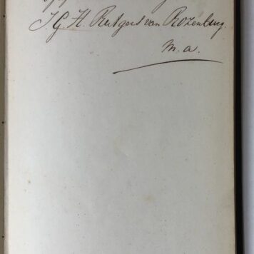 Specimen juridicum inaugurale de monopoliis [...] Amsterdam C.G. van der Post 1855