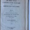Het verband tusschen de beoefening van het oude testament en de semietische studiën in het algemeen. Leiden E.J. Brill 1898