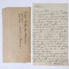 [Manuscript 19th century] Letter of P.C.(?) Gogel about 'tractement betalingen', s.d. (19th century). Manuscript, 8°, 1 p.