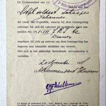 [Geneology, 19th century family Kos, Oude Niedorp] Various family papers Kos, 19th century. Over 50 pieces, manuscripts.