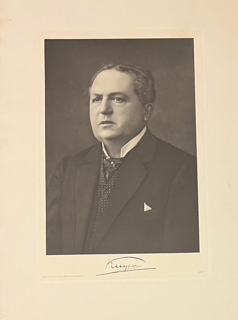 [Original Lithograph, 20th Century] Portrait Print Of Abraham Kuyper ...