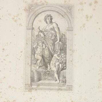 [Original lithograph, 20th century] Aesta, summer (zomer), after H. Wislicenus, 1 p.