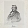[Original lithograph, 20th century] Portrait of lawyer and publisher of Leidsche courant Johannes Gerardus La Lau (1799-1857), 1 p.