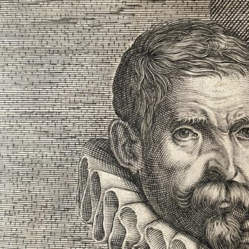 [Antique print, engraving, published 1610] Portrait print of artist Arnold Mytens, 1 p.