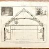 [Antique etching, theatre, fire, 1772] Machines de Théatres ( Machinary of the Opera of Paris), published 1772, 1 p.
