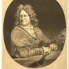 [Original mezzotint, ca 1724] Portrait of sculptor Hendrik Noteman (Portret van beeldhouwer Noteman), published ca 1724, 1 p.
