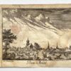 [Antique print, city view, 1730] Den Briel (Brielle), published 1730, 1 p.