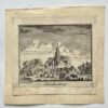 [Antique print, city view, 1730] Sunderdorp (Zunderdorp), published 1730, 1 p.