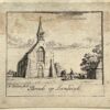 [Antique print, city view, 1730] Broek op Langedyk (Broek op Langedijk), published 1730, 1 p.