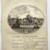 [Original city view, antique print] 't Dorp Sint Anthoniepolder, engraving made by Anna Catharina Brouwer, 1 p.