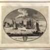 [Antique print, city view, 1792] De Stad Dordrecht, engraving by De Visser, 1792.