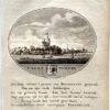 [Original city view, antique print] 't Dorp Wormer, engraving made by Anna Catharina Brouwer, 1 p.