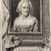 [Antique etching, writer Lucretia van Merken, 1799] Portrait print of Lucretia Wilhelmina van Merken (De Winter), published 1799, 1 p.