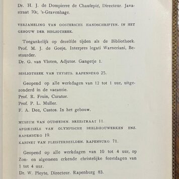 [Leiden] Almanak van het Leidsch Studentencorps voor 1899 - 85e jaargang, Leiden, S.C. van Doesburgh, 323 pp.