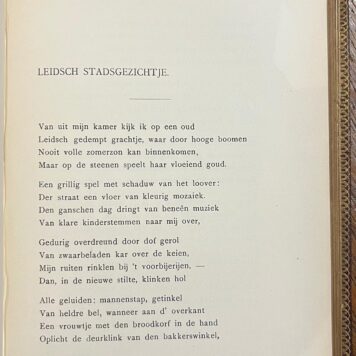 [Leiden] Almanak van het Leidsch Studentencorps voor 1899 - 85e jaargang, Leiden, S.C. van Doesburgh, 323 pp.