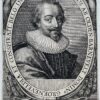 [Antique print, engraving, portrait, ca. 1630] Portrait of Reinier van Oldebarnevelt, published c. 1630, 1 p._60488