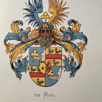 Wapenkaart/Coat of Arms: De Roo, 1 p.