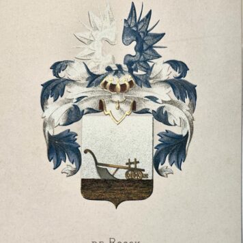 Wapenkaart/Coat of Arms: De Roock, 1 p.