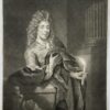 Antique Mezzotint ca 1700 - Portrait of Painter Godfried Schalcken - P. Schenk, published ca 1700, 1 p.