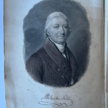[Literature 1842] Leven en karakter van Johannes Henricus van der Palm. Leiden, D. du Mortier en zoon, 1842, [18] 184.