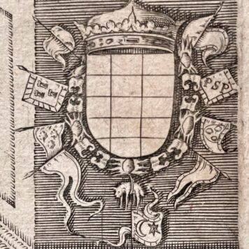 [Antique Print, 1663] Portrait of Ferdinand Alvarez of Toledo, duke of Alva - C. Van Sichem, published 1663 latest, 1 p.