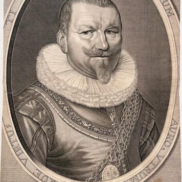 [Antique print, engraving] Portrait of Pieter Pietersz. Heyn (admiral Piet Hein), published 1629, 1 p.