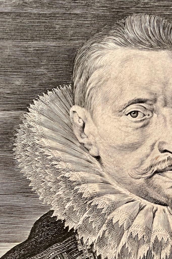 [Antique print, engraving] Portrait of Albert, Archduke of Austria, published 1615, 1 p.
