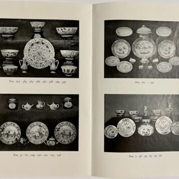 [Auction catalogue, porcelain] Auction catalogue porcelain (porselein) of E. Lichtenvoort Cats in Doesburg, z.j. [ca. 1980]. 24 pp.