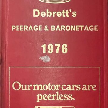 Debrett's Peerage & Baronetage, London 1976.
