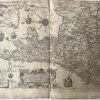 [Antique map, 1539] Caerte (...) Graefschappe van Hollandt, (...) landt van Utrecht (Zuiderzee in centrum), published 1539, 1 p.