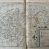 [Antique city view, Frysland] Frisiae Occidentalis Typus (Friesland, Groningen), published ca 1620.
