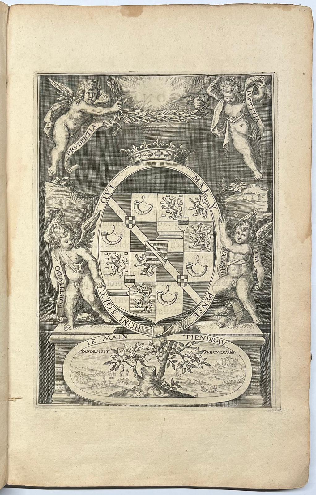 [Printed publication, 1618, Militaria] La Castrametation. Nouvelle manière de fortification par escluses. Leyden, M. & B. Elzevier, 1618, 2 parts in 1 vol., (8),54; (4), 61 pp.