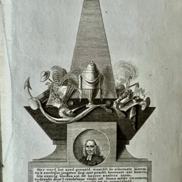 [Occasional poem, 1793] Leids predikant Gualtherus Zoutmaat