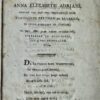 [Occasional Poem, 1794] Lyk-dicht ter nagedagtenisse van vrouwe Anna Elizabeth Adriani